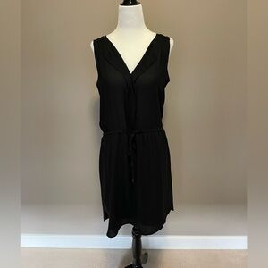 Monk & Lou Sleeveless Black Dress - Size Small